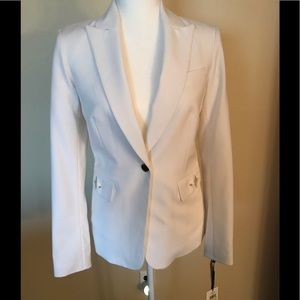 NWT Calvin Klein white suit jacket/blazer
